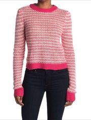 NWT WAYF Open Knit Pullover Sweater Size Small