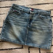 Tommy Hilfiger denim mini skirt