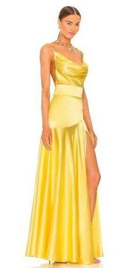 Bronx and Banco x  Maxi Dress in Canary Yellow, Size Small