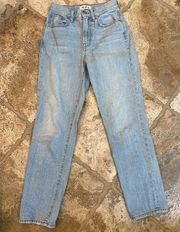 Madewell The Perfect Vintage Jean in Fitzgerald Wash light color 100% cotton
