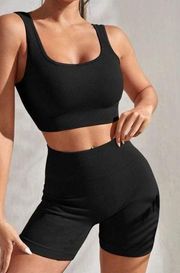 Black Two Piece Set