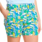 Vineyard Vines Women's Toucan Tropical Print Shorts Size 2