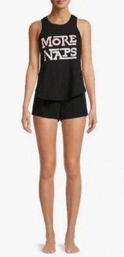 SECRET TREASURES Womens PJ Short Set Size Small 4-6 Black New