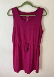 ST JOHNS BAY Pink Tie Waist Dress Size Medium