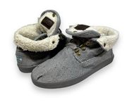 Tom’s Hemp Blend‎ Fleece Lined Ankle Boots Womens 7.5