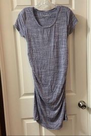 Liz Lange Maternity Blue Short Sleeve Dress XS