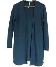 leo & nicole Womens‎ Sweater Chunky Knit Duster lagenlook Cottagecore Cozy | Med