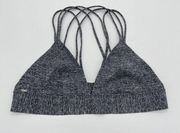 PINK by Victoria's Secret Strappy Wireless Bralette Gray Bra Women's Medium M