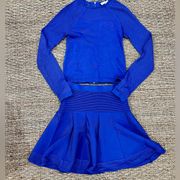 NWT  - Boreray skirt and top set in bellflower blue size xs