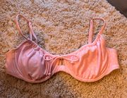 Pink Spotted Bikini Top