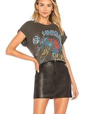 Free People Modern Femme Vegan Leather Mini Skirt