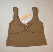 NWT seamless crop top