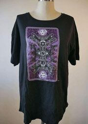 Instant Message Haunted Mansion Madam Leota Tarot Card T-Shirt