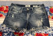 Buckle  Denim Shorts