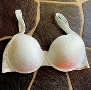 Jessica Simpson Lace Demi Cup Bra Size 40C