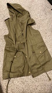 Zanana Outfitters Green Vest Jacket