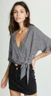 Rails Athena Gingham Crop‎ Blouse