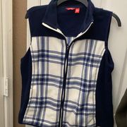 IZOD fleece vest large