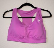 Purple Performance Running Medium-Impact Sports Bra Size XS