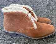 Hushpuppies Bailey Chukka 2 Ankle Boot Water Resistant Faux Fur Women’s Size 7