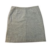 Barney's New York blue wool blend pencil skirt size 6