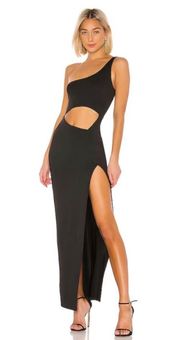 Revolve  Erla Cutout Maxi Dress in Black Small