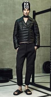 Alexander Wang x H&M Quilted Leather Moto Jacket