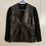 Alexander Wang Leather Blazer Jacket Size XS