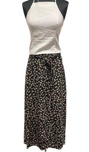 Abercrombie & Fitch Bundle  linen Blend top and 100% viscose floral skirt size S