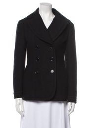 BRIT Wool Peacoat Black Size 4