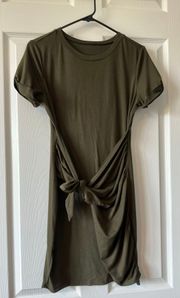 SheIn T Shirt Dress With Bow