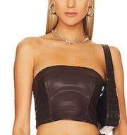 Brown Leather Corset