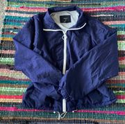 Blue Lightweight Wind Breaker Jacket Medium