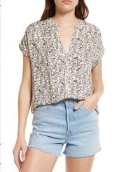 Treasure & Bond floral blouse top