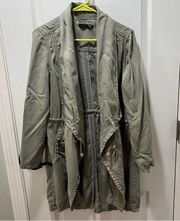 Green Max Jeans Jacket Size Large