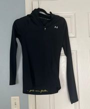 Black Athletic Quarter Zip