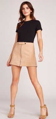 Suede Skirt