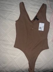 Tan Bodysuit