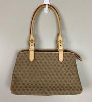 Dooney & Bourke Signature Tote Buckle Satchel Vintage VTG