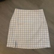 Brandy Melville Gingham Skirt