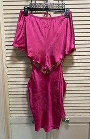 Victorias Secret Satin Camisole & Short Set