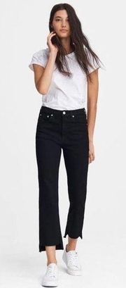 Rag & Bone Nina High-Rise Stove Pipe Cropped Jeans Size 31