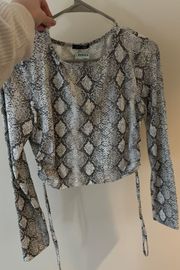 Snake Print  Long Sleeve