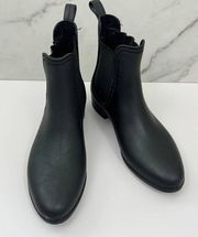 Jeffrey Cambell Women's Forecast Chelsea Rain Boots Black Size 6