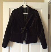 Black Velvet Blazer