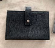 AUTH Saint Laurent Black Milo Cardholder Wallet