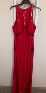 NW  Red Evening Gown