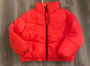 Red Puffer Jacket