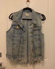 Jean Jacket Vest