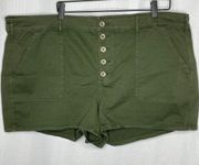 Torrid Olive Green Shorts‎